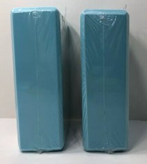 Yoga Block PRO-Strength Yoga Exercise Aqua Blue Foam Blocks 3″x 6″x 9″ New (2)