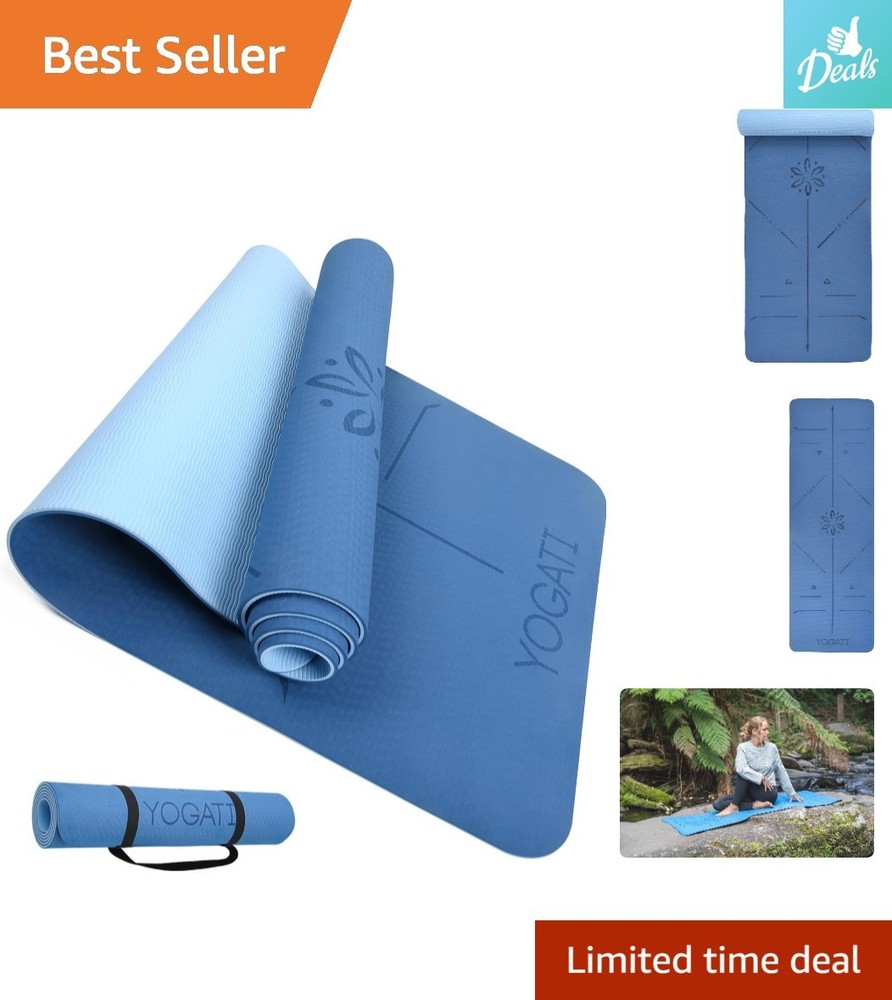 Lightweight Non-Slip Yoga Mat for Safe and Comfortable Training Sessions