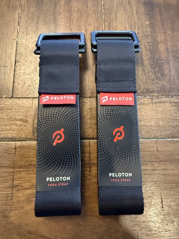 Peloton Yoga Strap 2-Pack Nylon Adjustable Stretch Strap Exercise Fitness New