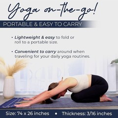 Y O Gayo Handmade Organic Yoga Mat made with 100% Organic Cotton Yoga Mat –