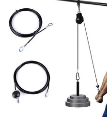 Fitness Pulley Cable,Replacement Cable Machine Accessories,Cable Pulley Attac…