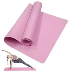 Pink Foldable Yoga Mat Eco Friendly EVA Folding Travel Fitness Exercise Mat 3/4/