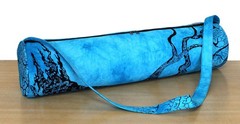 Blue Tree Yoga Mat Carrier Bags Hippie Mandala Cotton Bags With Shoulder Strap