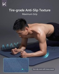 Extra Wide Long Yoga Mat 79″x39″ Non-Slip TPE Thick Fitness Pilates Mat for Tall