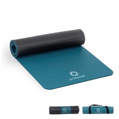 PER Eco-Friendly 2-Color Yoga Mat (0.4″) – Secure Grip for Yoga, Pilates, Gym…