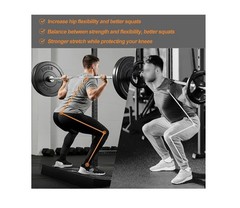 UNMERA Squat Wedge Block Non-Slip Heel Elevator Improves Squat Form Mobility