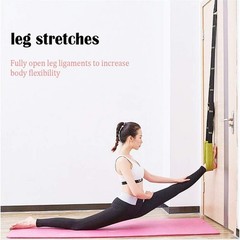Yoga Fitness Stretching Strap, Door Flexibility Stretching Strap, Improve Leg…