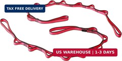 DASKING 23KN (5070 lbs) Heavy Duty Climbing Straps – 2 Pack Adjustable Daisy Cha
