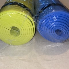 2Thick Gym Exercise Mat Yoga Mat Pilates Workout Pad Non Slip Home Class Fitness