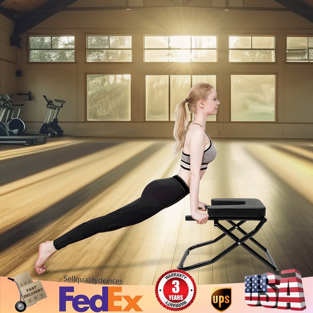 Yoga Headstand Chair Home Bench Stand Inversion Stool Fitness Inversion Exercise