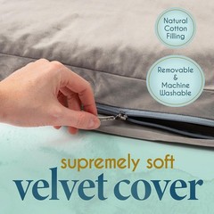 Elegant 32′ Meditation Cushion – Comfortable and Supportive Velvet Floor Pillow