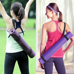 1-5PCS Yoga Mat Strap Adjustable Yoga Mat Holder Strap Elastic Sports Sling Shou