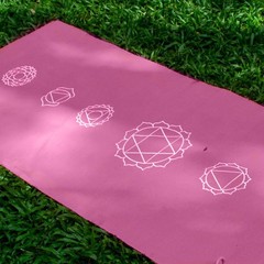 7 Chakras Superior Quality Yoga Mats, Express Shipping
