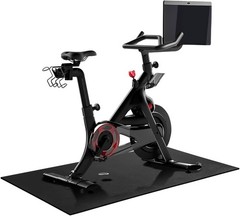 Bike Mat | 6mm Thickness, 36″ x 72″ Exercise Bike Mat/Treadmill Mat for Hardwood