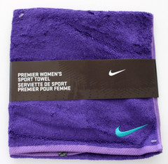 Nike Sport Towel Terry Loop Purple/Teal 15″ x 31″ Medium