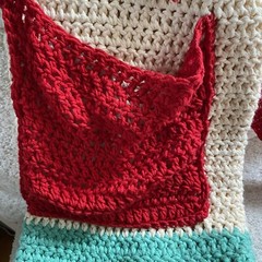 Handmade Crochet Yoga Mat Bag Holder Multicolor