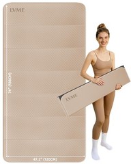Foldable Yoga Mat 74″x47.2″x 0.4″ – Large Yoga Mat