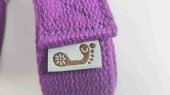 3x Lot – Purple Barefoot Yoga Practice Straps – Cinch Buckle