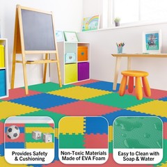 Foam Mat Floor Tiles, Interlocking EvaFoam Upholstery, …