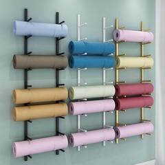 Yoga Mat Storage Rack Wall Mounted Yoga Mat Holder Large Capacity Storage Shelf