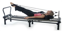 Stamina AeroPilates Premier Reformer w Cardio Rebounder Pilates Exercise 55-4700