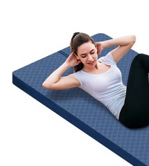 Large Exercise Mat – 15mm/20mm/30mm Thick Yoga Mat | Workout Mat for Fitness,…