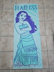 Disney Princess Moana Kids Yoga Mat 3mm 24″×60″ | Non-Slip Exercise Mat | new