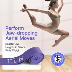 Premium Stretch Bands for Dancers – Improve Stretching & Flexibility with