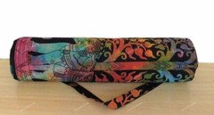 Indian Multi Color Life Of Tree Yoga Bag Gym Mat Bag Carrier Bags Shoulder Strap