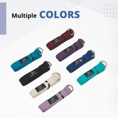10 Foot Yoga Strap DRing Yoga Gear for Flexibility, NonSlip Design Support, …