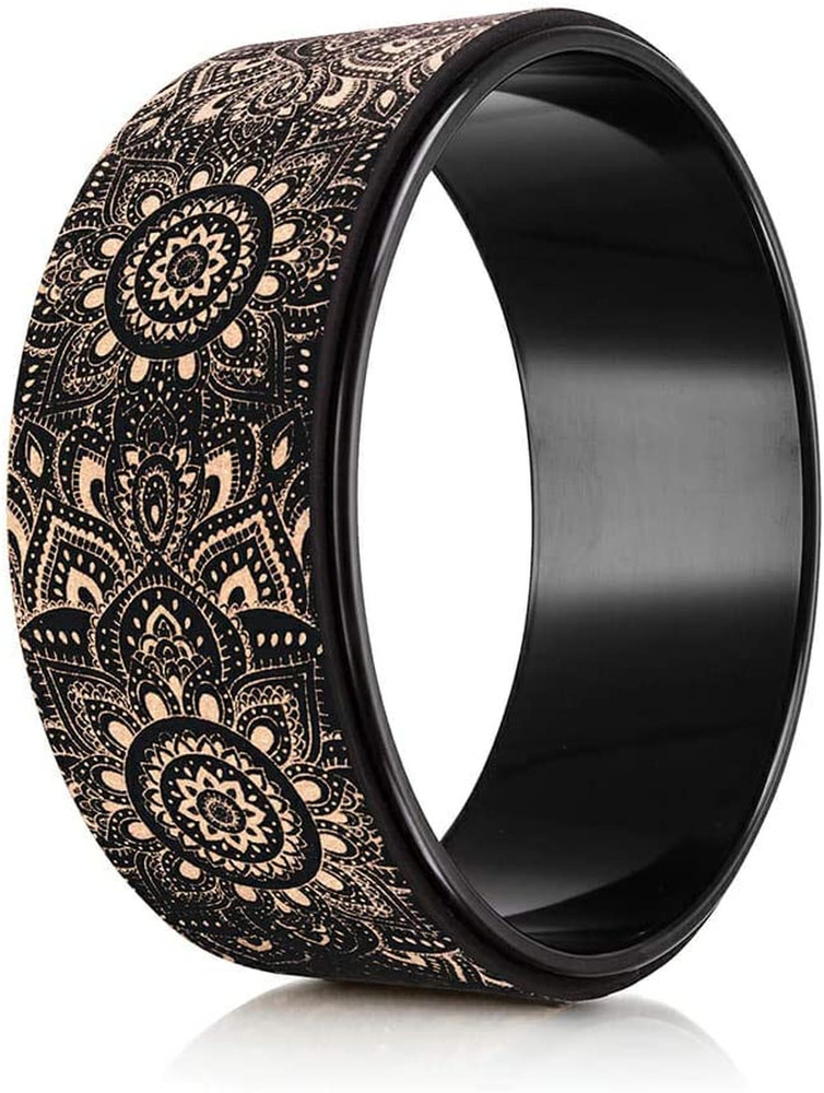 YOGA DESIGN LAB | the YOGA WHEEL | Eco Printed, Extra Strength, Padded, Dharma E