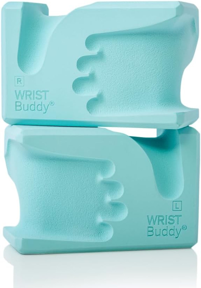 Wristbuddy® Yoga Blocks 2-Pack (Left + Right) — Ergonomic, Hand-Shaped EVA Block
