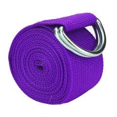 Adjustable Yoga Belt For Waist Leg Fitness Sports Yoga Pink 72” Popular