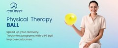 Exercise Balls Physical Therapy – 9 Inch Small Exercise Ball for Between Knees