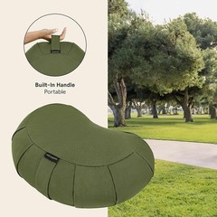 Sedona Cotton Meditation Cushion – 17in Firm Comfort for Posture Support