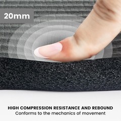 Lightweight Yoga Knee Cushion – 0.8in Thick Mini Mat for Home Gym Workouts