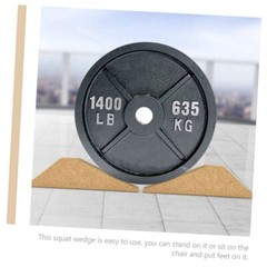 Kisangel 2pcs Squat Block Squat Incline Board Squat ramp tibialis Trainer Hip…