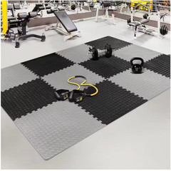 Yoga Mat Fitness Foam Floor Tile Protection Pad 16 pcs Luxury Premium Non Slip