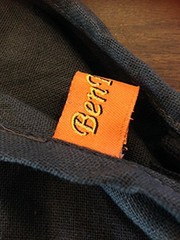 BTP! Thai Monk Buddha Cotton Sling Crossbody Messenger Bag Shlouder Black M2