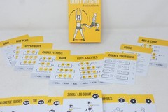 Bodyweight 3.5″ x 5″ Exercise Cards 62 Exercise & Stretch + 7 Workouts & Goals