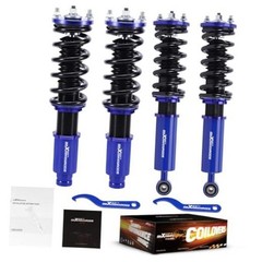 Coilovers for Honda CR-V 1996-2001 FWD AWD, Height Adjustable Coilovers Blue