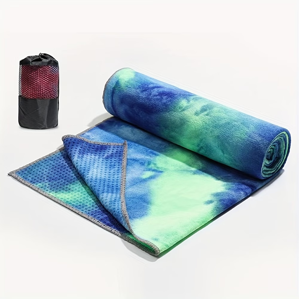 1 Pc Yoga Towel with Grip Dots 72 x 25 Inch Non-Slip Hot Yoga Mat Towel