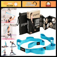 Elastic Stretching Strap with Loops – Cotton-Spandex Resistance Band for Muscle
