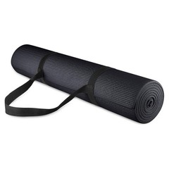 Fitvids 1/4” High Density Thick Non Slip Workout Yoga Mat&Carry Strap(Open Box)