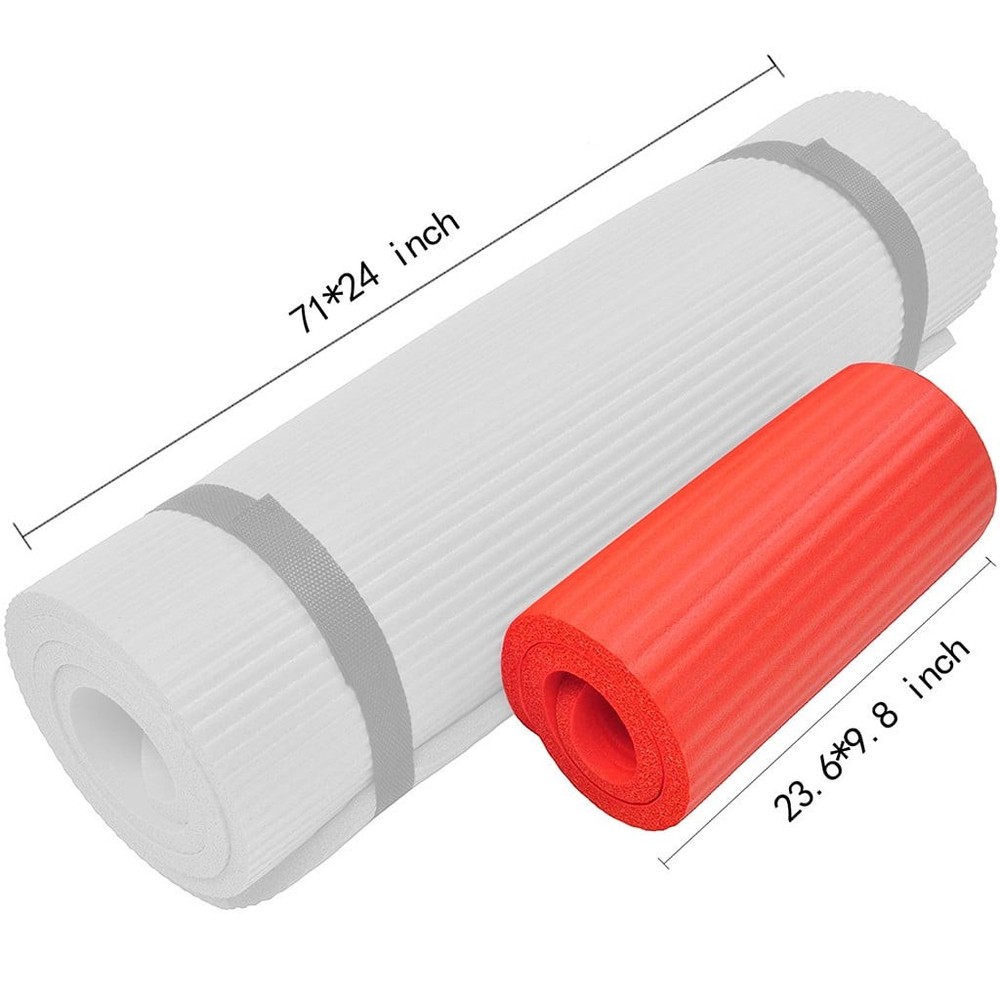 Blue Eva Anti Skid Yoga Mat 15Mm Thick Sports Fitness Exercise Mat