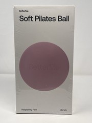 NEW Betterme Soft Pilates Ball – Raspberry Pink – 8” – Sealed