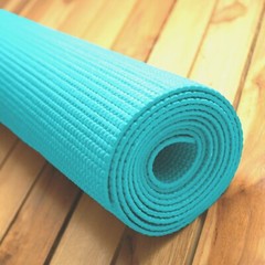 DANSKIN Standard 5MM Yoga Pilates Mat & And Carry Strap Bikram Hot 26+2 Vinyasa