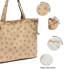 Corduroy Yoga Mat Tote Bag Drawstring Carryall For Pilates Gym Workout