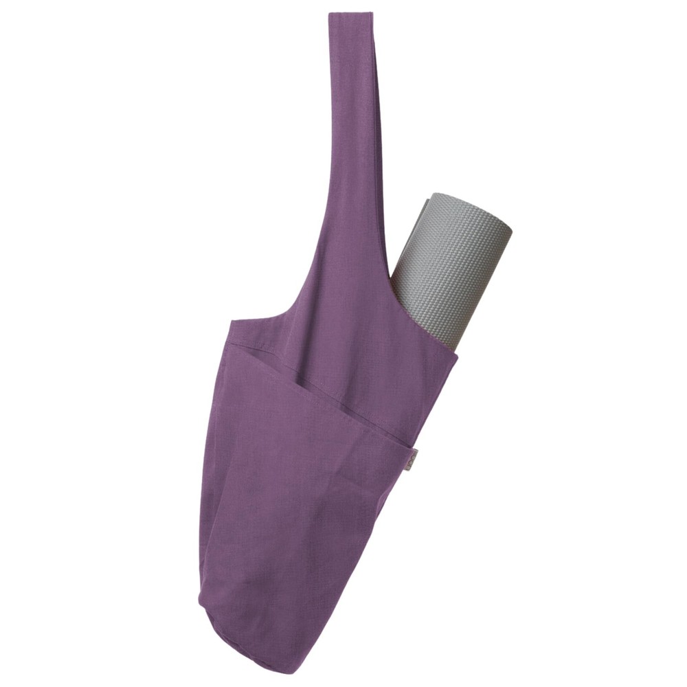 Yogiiitote Original Yoga Mat Bag Carrier Imperial Purple Stylish Durable Design