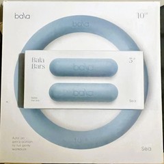 BALA Home Gym -3 lb Hand Weights & 10 lb Kettlebell Power Ring Sea Blue New